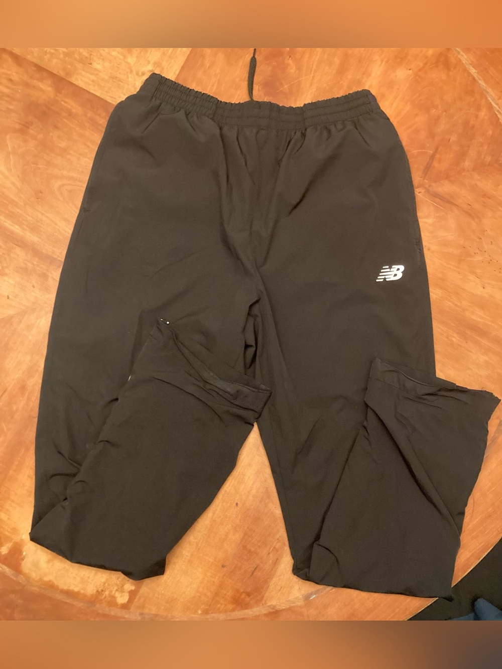 L New Balance Men's Lightweight Active Woven Running Track Pants